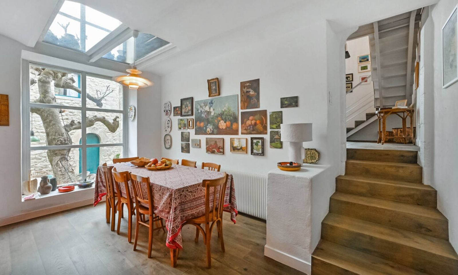 Salle à manger sous verrière
